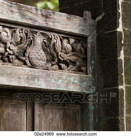 Placencia, Gate View Large Photo Image Stock Photo - Placencia, Gate. Fotosearch