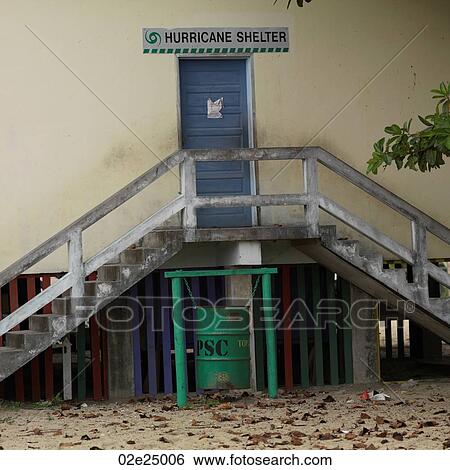 Placencia, Hurricane Shelter View Large Photo Image Stock Photograph - Placencia, Hurricane Shelter. Fotosearch