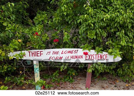 Placencia, Sign View Large Photo Image Stock Image - Placencia, Sign. Fotosearch
