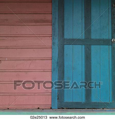 Stock Image - Placencia, Wall. Fotosearch