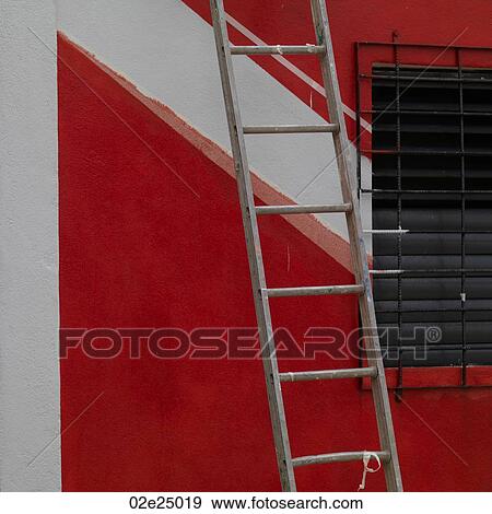 Placencia, Wall With Ladder View Large Photo Image Stock Photo - Placencia, Wall With Ladder. Fotosearch