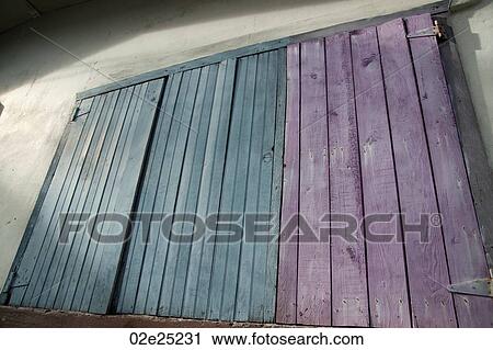 Placencia, Wooden Doors View Large Photo Image Stock Image - Placencia, Wooden Doors. Fotosearch