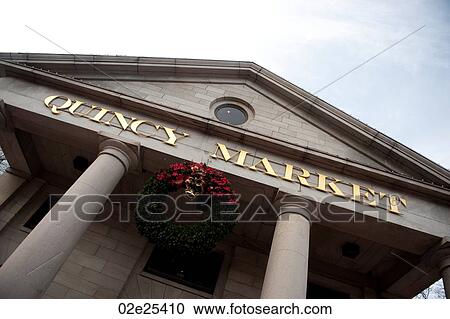 Quincy Market building in Boston, Massachusetts, USA View Large Photo Image Stock Image - Quincy Market building in Boston, Massachusetts, USA. Fotosearch
