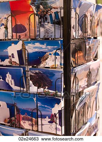 Rack of postcards in Athens Greece View Large Photo Image Stock Image - Rack of postcards in Athens Greece. Fotosearch