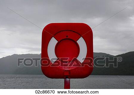 Red boat mooring marker, Loch Ness, Scotland UK. View Large Photo Image Stock Image - Red boat mooring marker, Loch Ness, Scotland UK.. Fotosearch