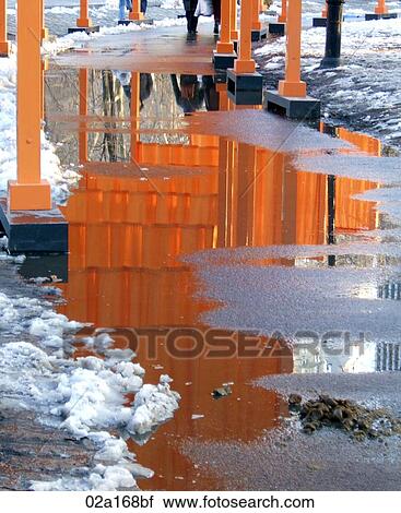 Reflection in a puddle View Large Photo Image Stock Image - Reflection in a puddle. Fotosearch