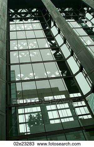 Reflection on the glass windows of the Bank of Canada, Ottawa. View Large Photo Image Stock Image - Reflection on the glass windows of the Bank of Canada, Ottawa.. Fotosearch