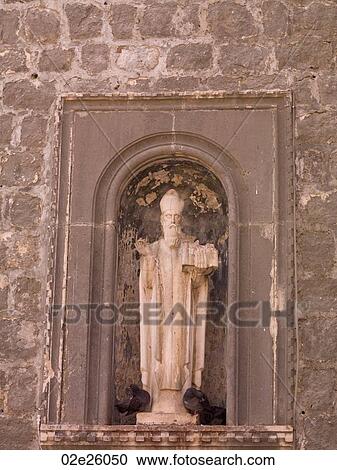 Religious statue in Dubrovnik View Large Photo Image Stock Image - Religious statue in Dubrovnik. Fotosearch