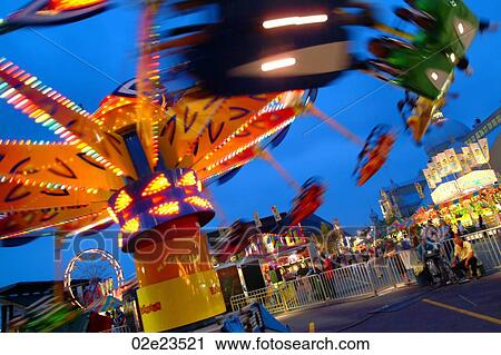 Rides at a carnival. View Large Photo Image Stock Image - Rides at a carnival.. Fotosearch