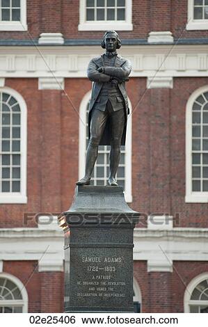Samuel Adams memorial in Boston, Massachusetts, USA View Large Photo Image Stock Photograph - Samuel Adams memorial in Boston, Massachusetts, USA. Fotosearch