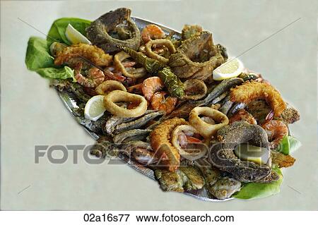 Seafood Platter View Large Photo Image Stock Photo - Seafood Platter. Fotosearch
