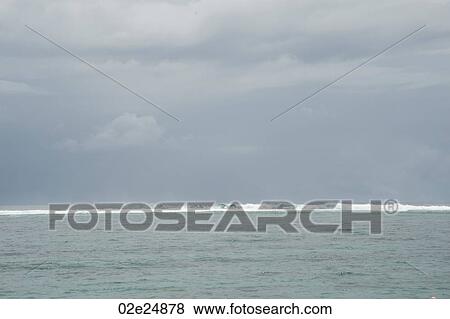 Seascape in Bali View Large Photo Image Stock Photo - Seascape in Bali. Fotosearch