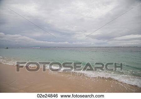 Seascape in Bali View Large Photo Image Stock Photograph - Seascape in Bali. Fotosearch