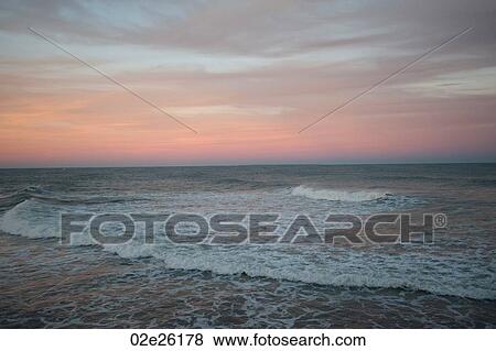 Stock Photo - Seashore along the Hamptons coastline. Fotosearch
