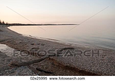 Shoreline of Lake Winnipeg in Gimli, Manitoba, Canada View Large Photo Image Stock Photography - Shoreline of Lake Winnipeg in Gimli, Manitoba, Canada. Fotosearch