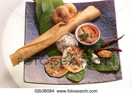 SOUTH INDIAN BREAKFAST View Large Photo Image Picture - SOUTH INDIAN BREAKFAST. Fotosearch
