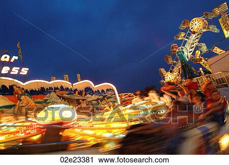 Spinning ride at the fair. View Large Photo Image Stock Image - Spinning ride at the fair.. Fotosearch