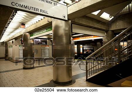 Subway in Boston Boston, Massachusetts, USA View Large Photo Image Picture - Subway in Boston Boston, Massachusetts, USA. Fotosearch