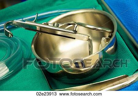 Surgical instrument in a bowl in operating room. View Large Photo Image Stock Image - Surgical instrument in a bowl in operating room.. Fotosearch