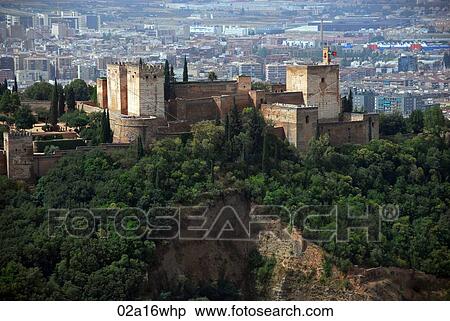 The Alhambra, Granada, Andalusia, Spain View Large Photo Image Stock Photography - The Alhambra, Granada, Andalusia, Spain. Fotosearch