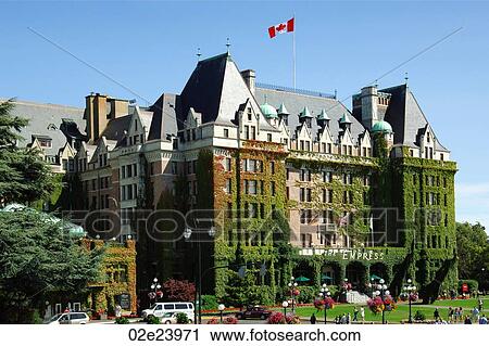 The Empress Hotel, Victoria B. C. Canada. View Large Photo Image Stock Image - The Empress Hotel, Victoria B. C. Canada.. Fotosearch