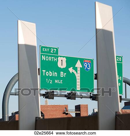Traffic signs in Boston, Massachusetts, USA View Large Photo Image Picture - Traffic signs in Boston, Massachusetts, USA. Fotosearch