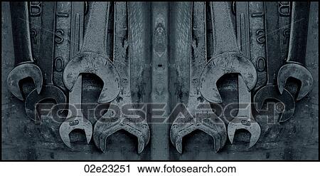 Twinned composition of various crescent wrenches. View Large Photo Image Stock Image - Twinned composition of various crescent wrenches.. Fotosearch