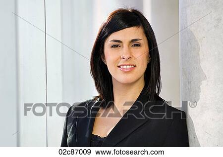 Urban businesswoman in suit. View Large Photo Image Stock Photo - Urban businesswoman in suit.. Fotosearch