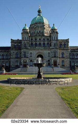 Picture - Victoria's Legislative Buildings, BC Canada.. Fotosearch