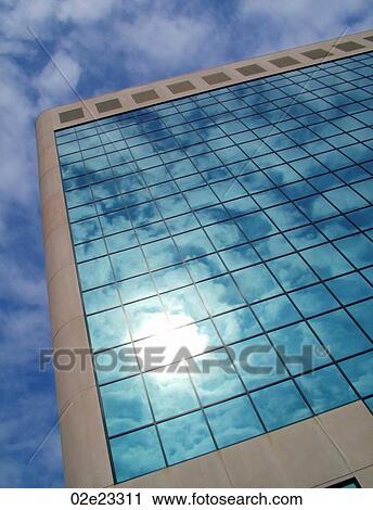 View upwards at a office building. View Large Photo Image Stock Image - View upwards at a office building.. Fotosearch