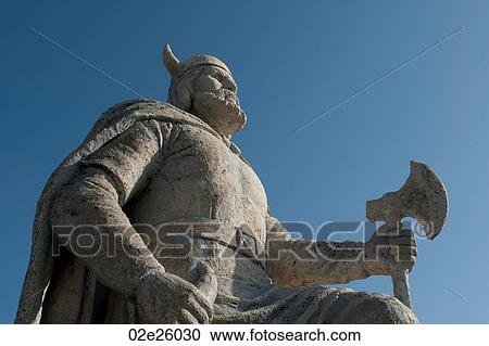 Viking statue in Gimli, Manitoba Canada View Large Photo Image Stock Image - Viking statue in Gimli, Manitoba Canada. Fotosearch