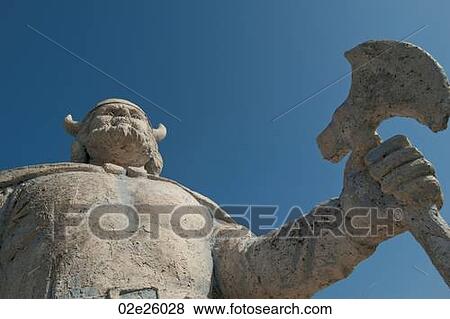 Viking statue in Gimli, Manitoba Canada View Large Photo Image Stock Photo - Viking statue in Gimli, Manitoba Canada. Fotosearch