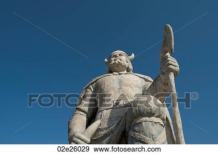Viking statue in Gimli, Manitoba Canada View Large Photo Image Stock Photo - Viking statue in Gimli, Manitoba Canada. Fotosearch