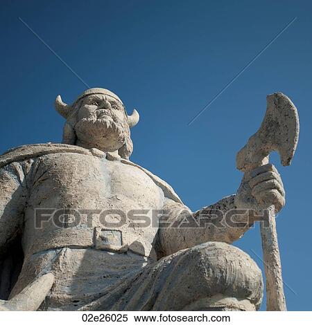 Viking statue in Gimli, Manitoba Canada View Large Photo Image Stock Photography - Viking statue in Gimli, Manitoba Canada. Fotosearch