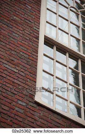 Stock Image - Wall of the Old South Meeting House in Boston, Massachusetts, USA. Fotosearch