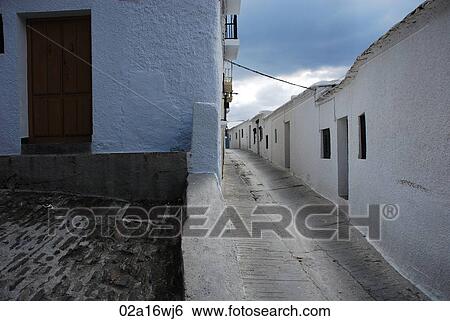 Whitewashed houses in Alpujarras, Granada, Andalusia, Spain View Large Photo Image Stock Photograph - Whitewashed houses in Alpujarras, Granada, Andalusia, Spain. Fotosearch