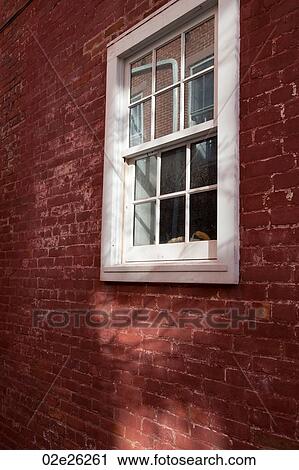 Windows and brick exterior of a building in the Hamptons View Large Photo Image Stock Image - Windows and brick exterior of a building in the Hamptons. Fotosearch