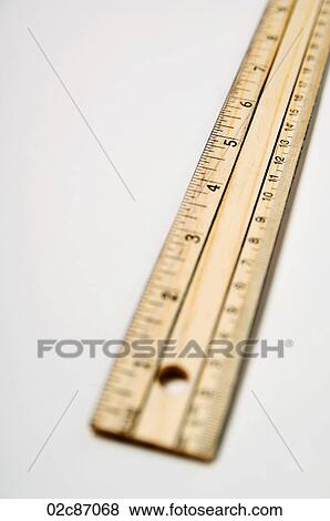Wooden measuring ruler. View Large Photo Image Stock Photo - Wooden measuring ruler.. Fotosearch