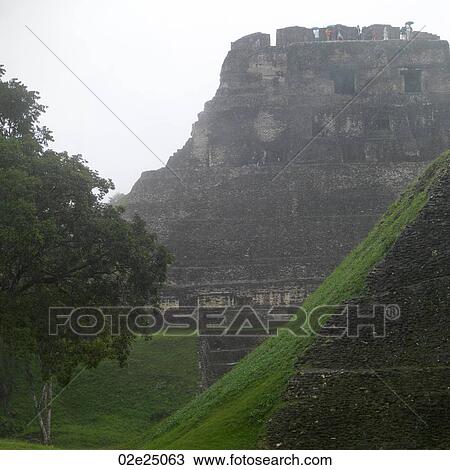 Xunantunich, Ancient Temple View Large Photo Image Stock Image - Xunantunich, Ancient Temple. Fotosearch