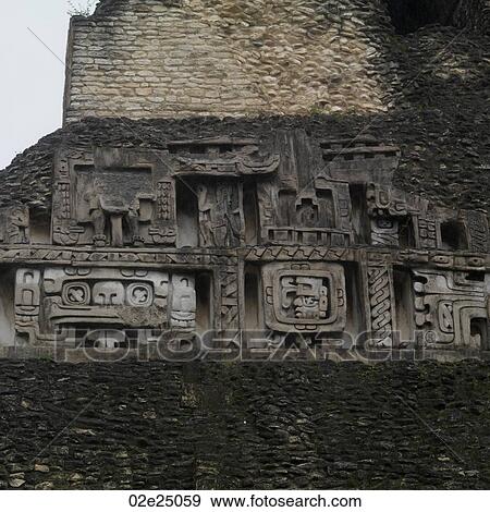 Xunantunich, Ancient Temple View Large Photo Image Stock Photo - Xunantunich, Ancient Temple. Fotosearch