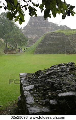 Xunantunich, Mayan Ruins View Large Photo Image Stock Photograph - Xunantunich, Mayan Ruins. Fotosearch