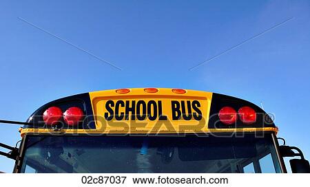 Yellow school bus. View Large Photo Image Stock Photo - Yellow school bus.. Fotosearch