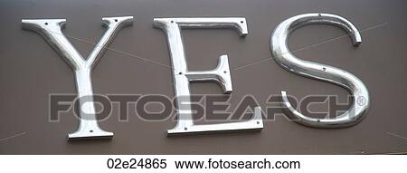 Yes sign in Bali View Large Photo Image Stock Photography - Yes sign in Bali. Fotosearch