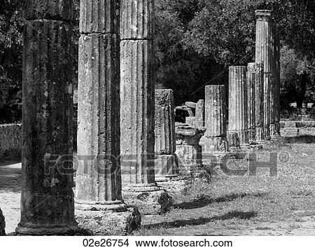 Ancient ruins in Katakolon View Large Photo Image Picture - Ancient ruins in Katakolon. Fotosearch