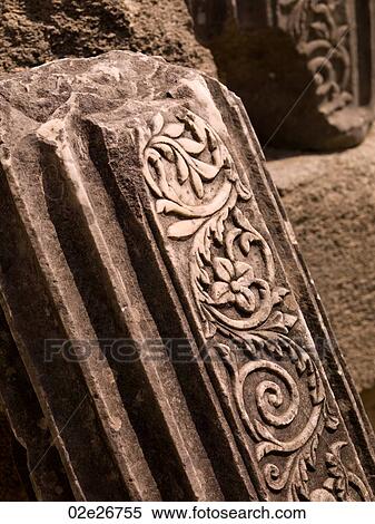 Stock Photography - Ancient ruins in Katakolon. Fotosearch