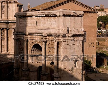 Arch of Septimius Severus at the Forum in Rome View Large Photo Image Stock Image - Arch of Septimius Severus at the Forum in Rome. Fotosearch