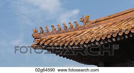Architectural detail of a palace in Forbidden City, Beijing, China View Large Photo Image Stock Image - Architectural detail of a palace in Forbidden City, Beijing, China. Fotosearch