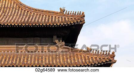 Architectural detail of a palace in Forbidden City, Beijing, China View Large Photo Image Stock Photo - Architectural detail of a palace in Forbidden City, Beijing, China. Fotosearch