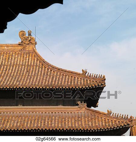 Architectural detail of a palace in Forbidden City, Beijing, China View Large Photo Image Stock Photograph - Architectural detail of a palace in Forbidden City, Beijing, China. Fotosearch
