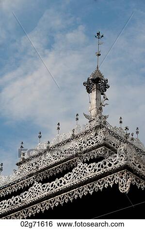 Architectural details of a temple, Thailand View Large Photo Image Stock Photograph - Architectural details of a temple, Thailand. Fotosearch